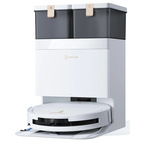 Фото - Робот-пилосос миючий Ecovacs DEEBOT T50S PRO OMNI WHITE